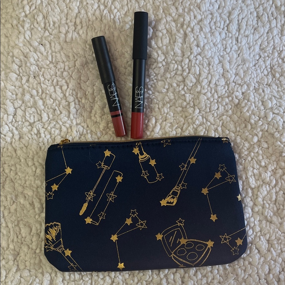 NARS Lip Pencils with Constellation Makeup Bag